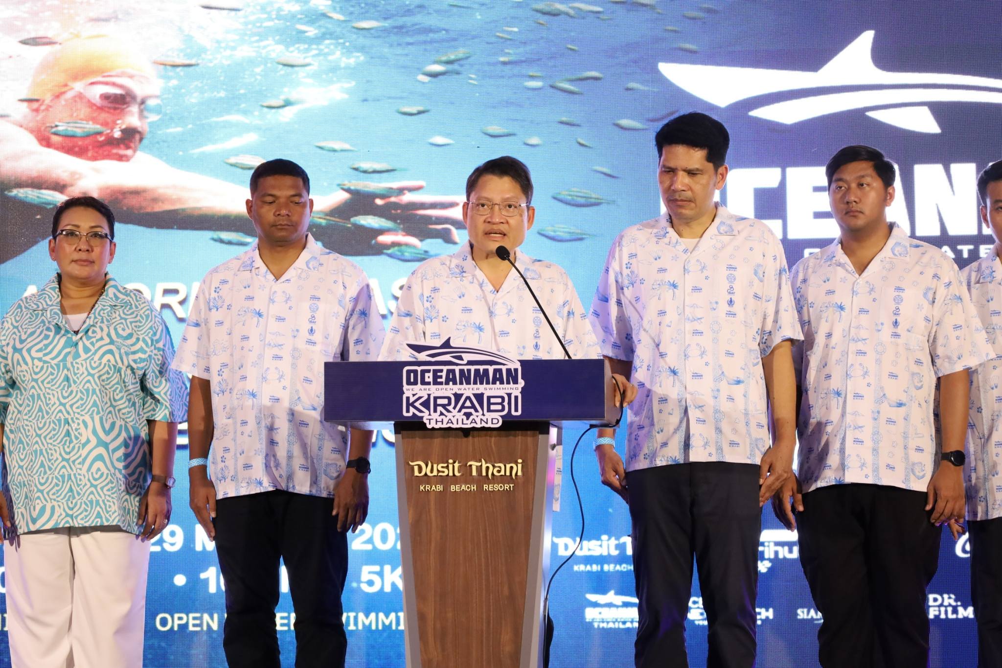 กระบี่เปิดบ้านต้อนรับทัพนักกีฬาแข่งขันว่ายน้ำมาราธอนระดับนานาชาติ OCEANMAN KRABI 2026 ดันประเทศไทยสู่จุดหมายปลายทางด้านการท่องเที่ยวเชิงกีฬา