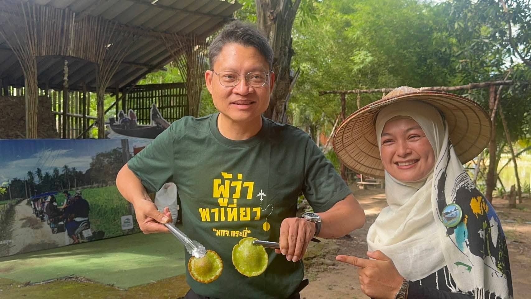 กระบี่จัด "ผู้ว่าพาเที่ยว" ชูจุดขายธรรมชาติบริสุทธิ์เกาะลันตา มนต์เสน่ห์ท้องทะเลกระบี่ขับเคลื่อน Krabi go Green