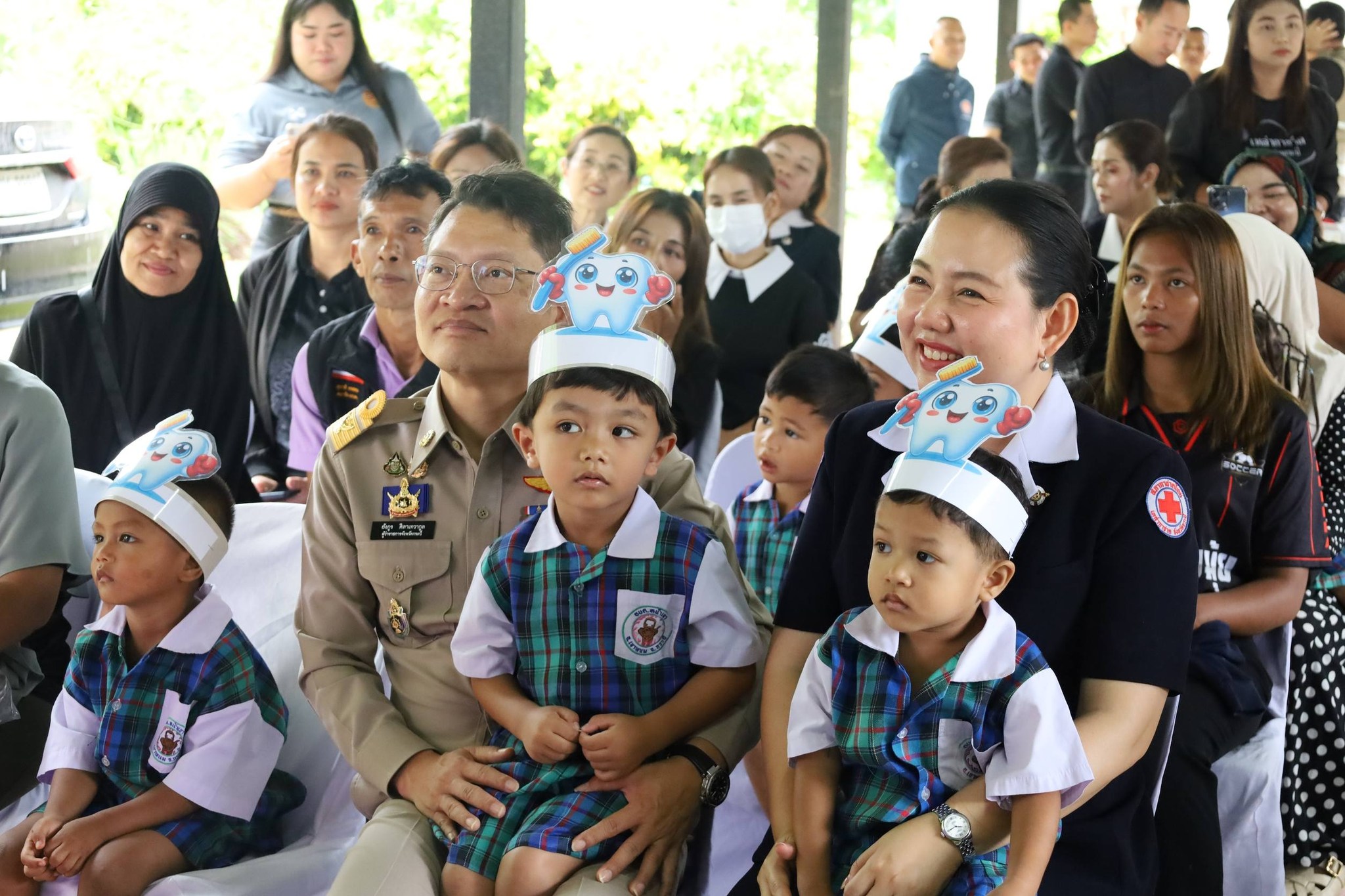 เหล่ากาชาดจังหวัดกระบี่ เดินหน้าปี 2 กับโครงการ &ldquo;เปลี่ยนแปรงเล็กๆ เพื่อเด็กฟันดี&rdquo; เพื่อส่งเสริมสุขอนามัยช่องปากให้แก่เด็กปฐมวัยในพื้นที่จังหวัดกระบี่