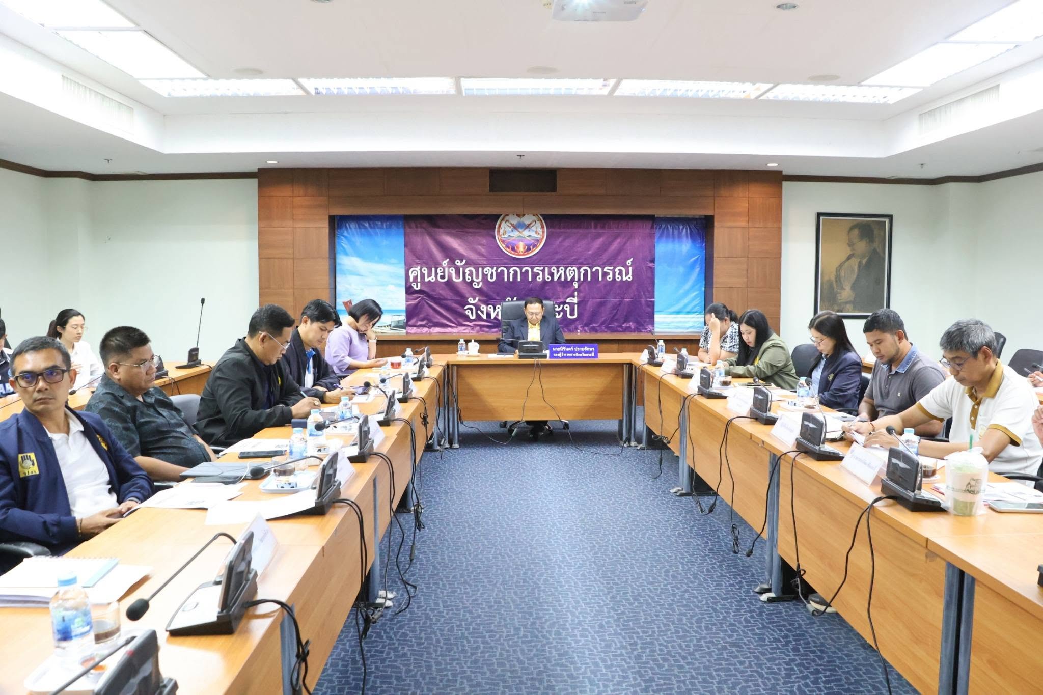 กระบี่ขานรับข้อสั่งการนายกฯ ร่วมประชุมขับเคลื่อนโครงการพัฒนาแก้มลิงทั่วประเทศ